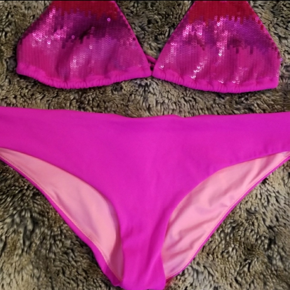 Victoria's Secret Ombre Sequin Bikini